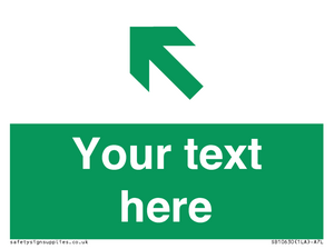 Custom Safe condition: Green Up left arrow